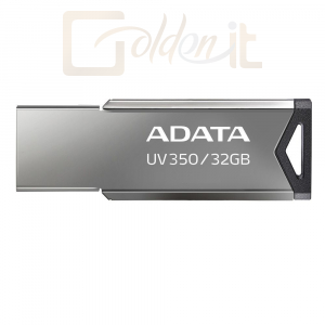 USB Ram Drive A-Data 32GB UV350 USB 3.2 Silver - AUV350-32G-RBK