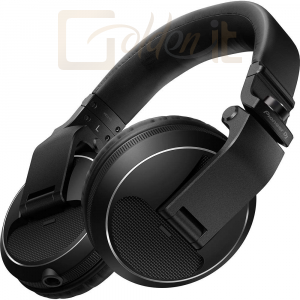 Fejhallgatók, mikrofonok Pioneer HDJ-X5-K Headphones Black - HDJ-X5-K