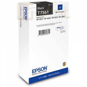 Nyomtató - Tintapatron Epson T7561 Black tintapatron - C13T756140