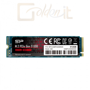 Winchester SSD Silicon Power 512GB M.2 2280 P34A80 Series - SP512GBP34A80M28