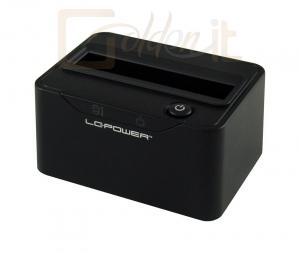 Mobilrack LC Power LC-DOCK-25-C HDD docking station Black - LC-DOCK-C