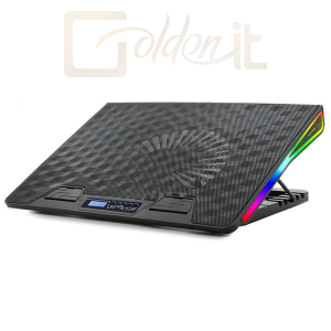 Notebook kiegészitők Spirit Of Gamer AirBlade 800 RGB Gaming Laptop Cooler Division Black/RGB - SOG-VE800RGB
