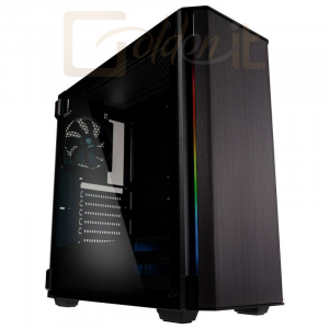 Ház Kolink Refine RGB Tempered Glass Gunmetal Grey  - REFINE