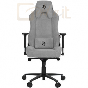 Gamer szék Arozzi Vernazza Soft Fabric Gaming Chair Light Grey - VERNAZZA-SFB-LG