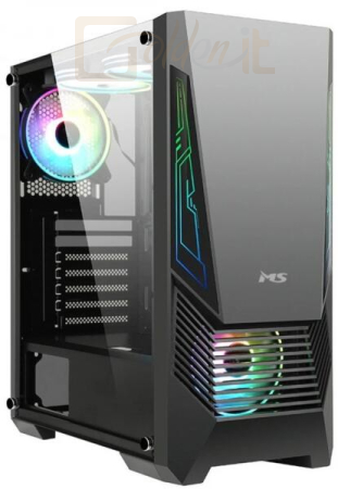MS Armor V305 Gaming Window Black