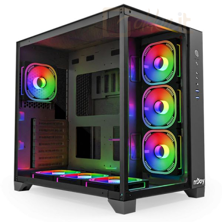 Njoy Aura Tempered Glass Black