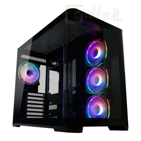 LC-Power Gaming 8001B Pro-Storm Dark Tempered Glass