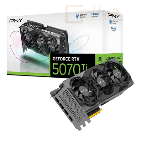 PNY GeForce RTX 5070 Ti 16GB GDDR7 Triple Fan