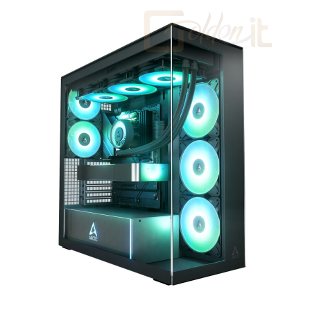 Arctic Xtender Black (Clear Glass)